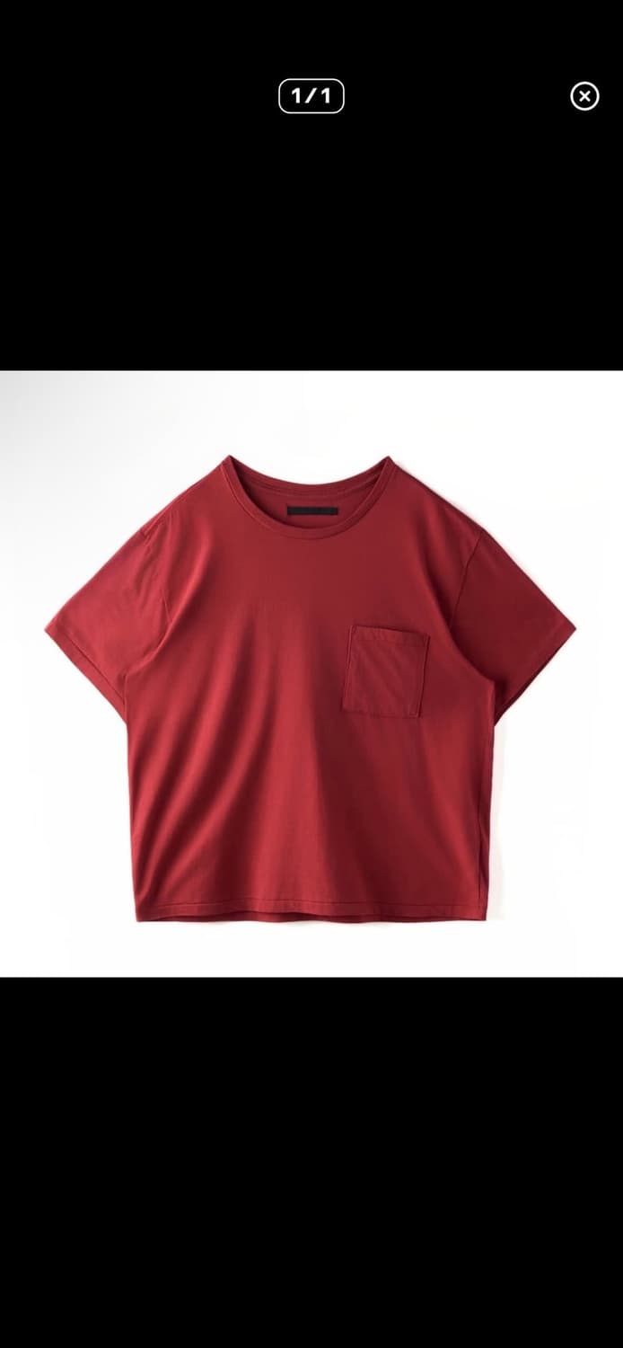 1(m) htae Rough Pocket T Daed Rose 상품이미지1