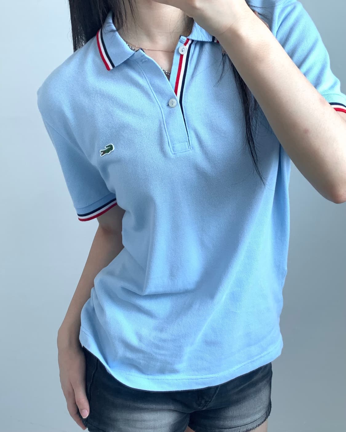 Lacoste 라코스테 스카이블루 PK 티  상품이미지2