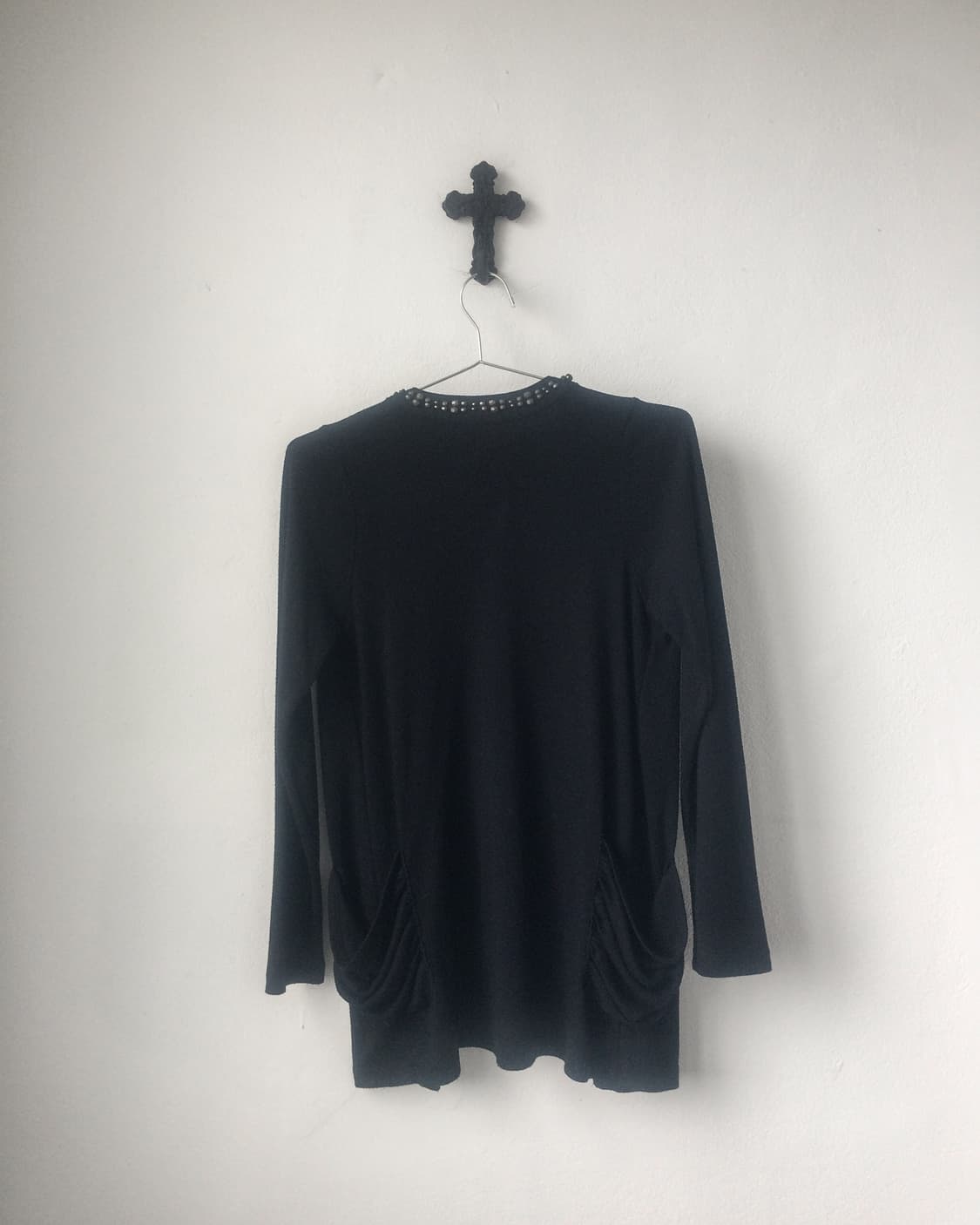 Dig deep beads point open cardigan 상품이미지3