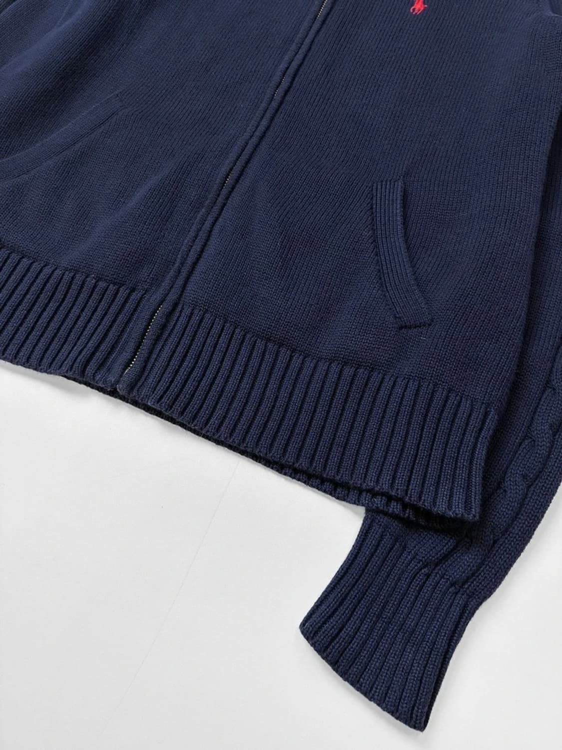 폴로 랄프로렌 00s 코튼 니트 집업 가디건 PN5428 상품이미지4