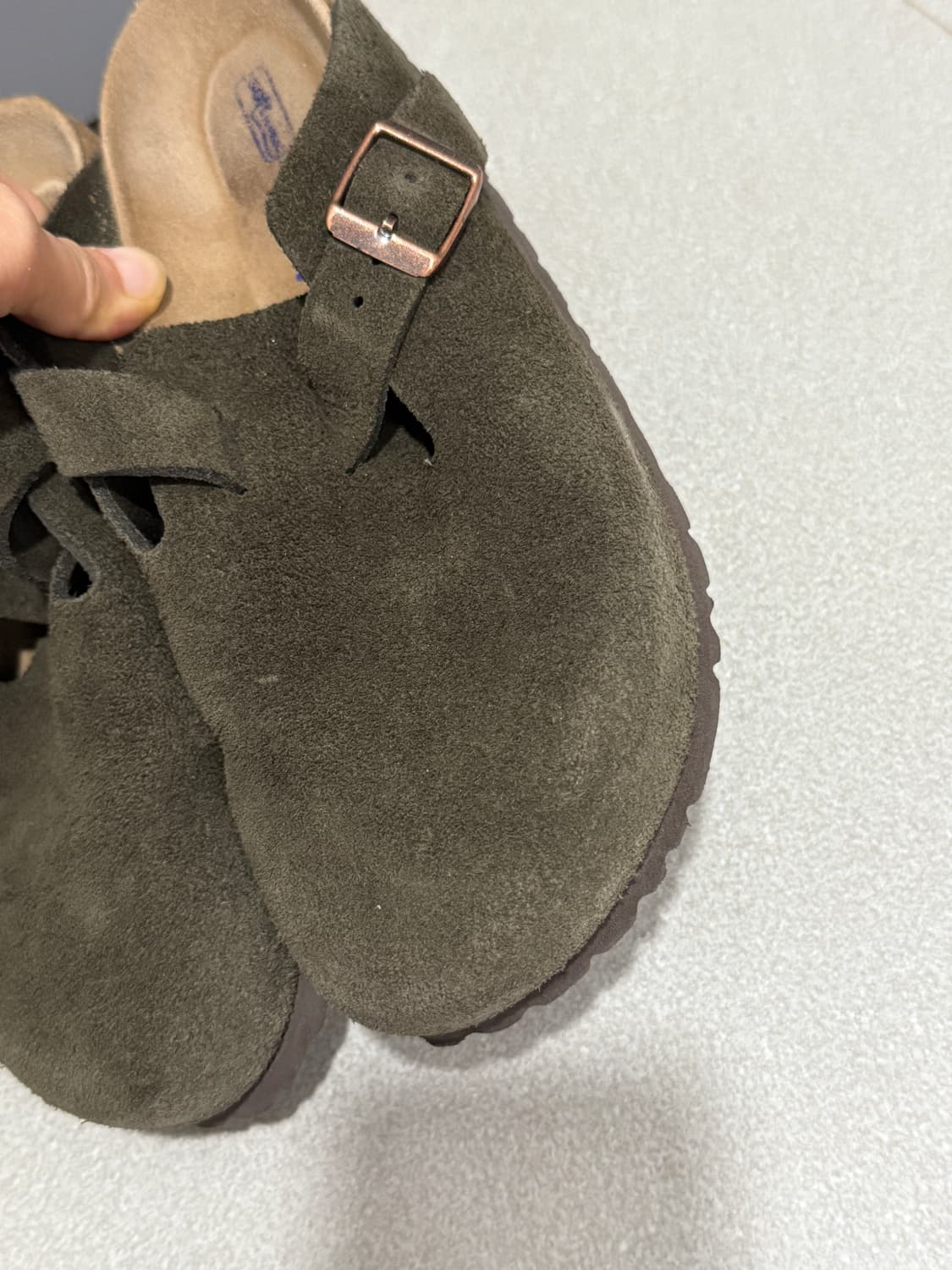 버켄스탁 보스턴 슬리퍼 모카 35사이즈  상품이미지2