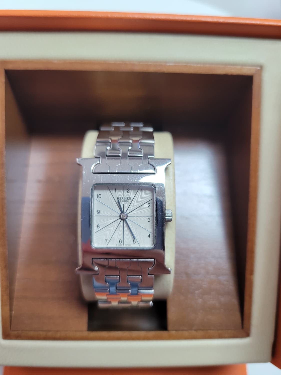 에르메스 h아워 스틸 스몰 시계 상품이미지2