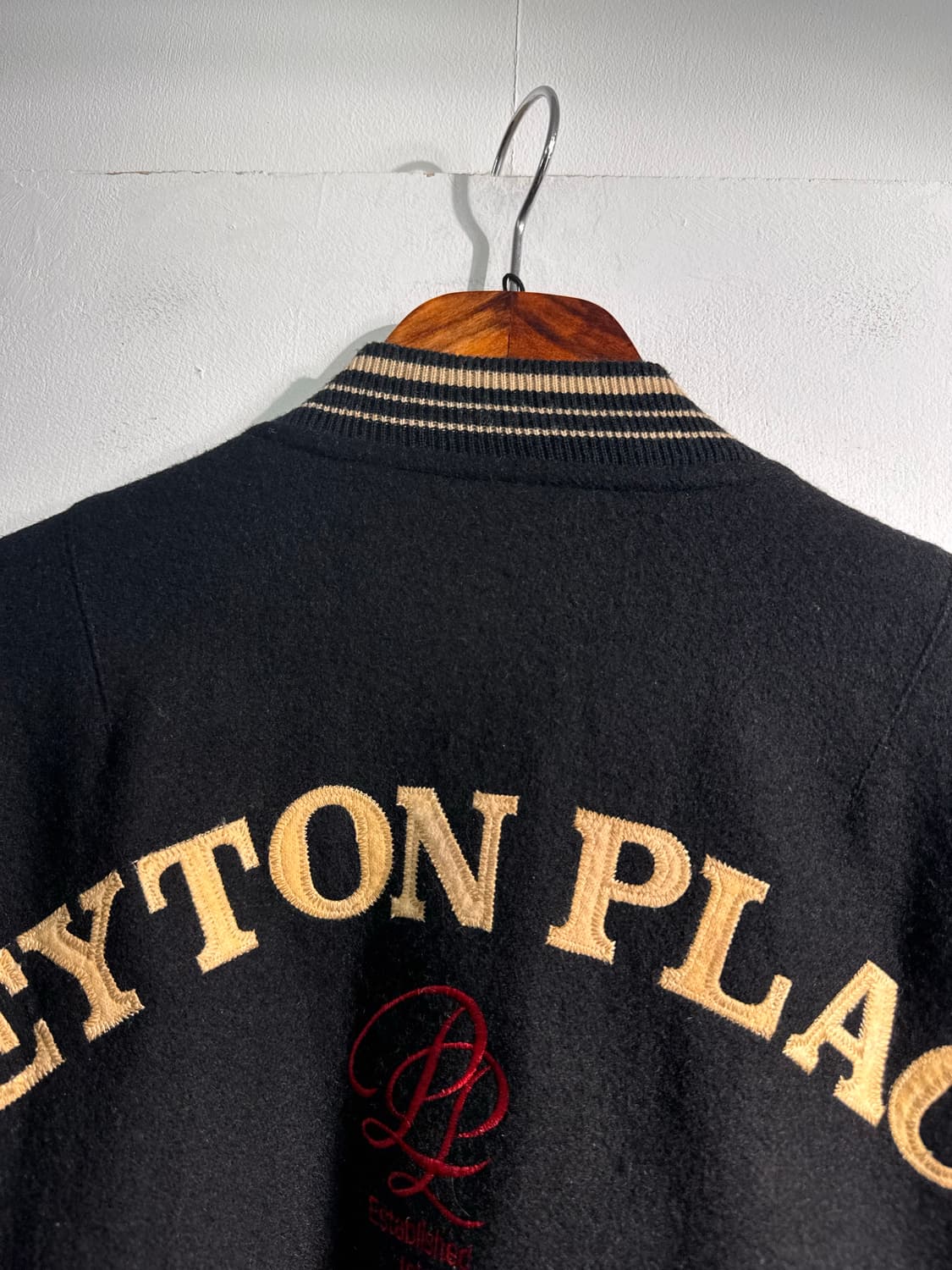 PEYTON PLACE 페이톤 플레이스 울혼방 바시티 자켓  C552 상품이미지6