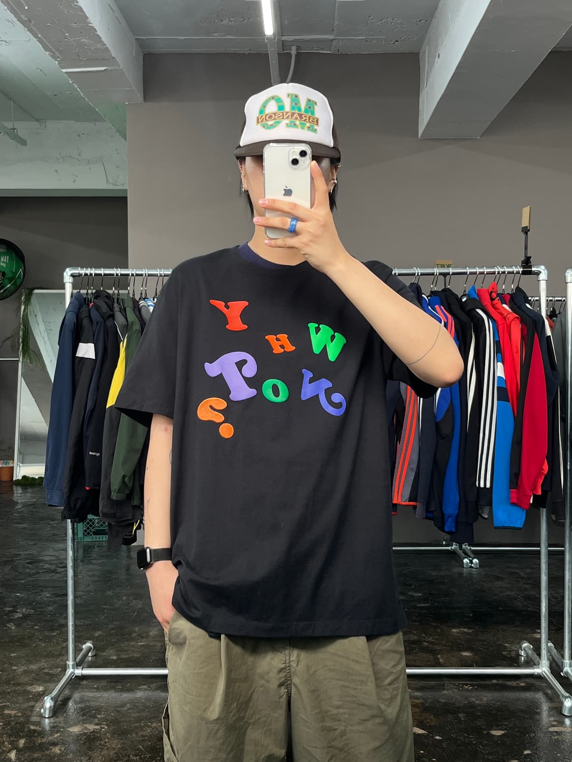 조던 WHY NOT 프린팅 반팔 티셔츠 상품이미지1