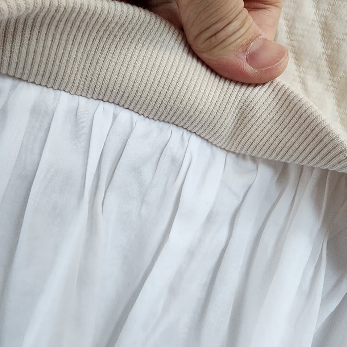 자라 블라우스 아이보리 상품이미지8