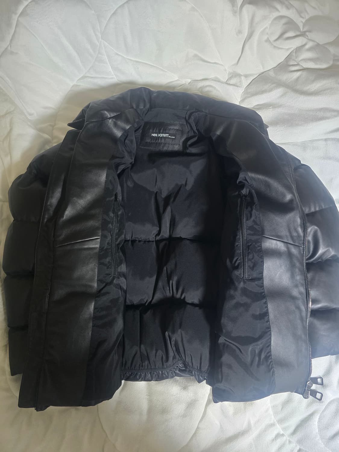 닐바렛(Neil Barrett) 가죽 패딩자켓 (105/코오롱 정식수입) 상품이미지5