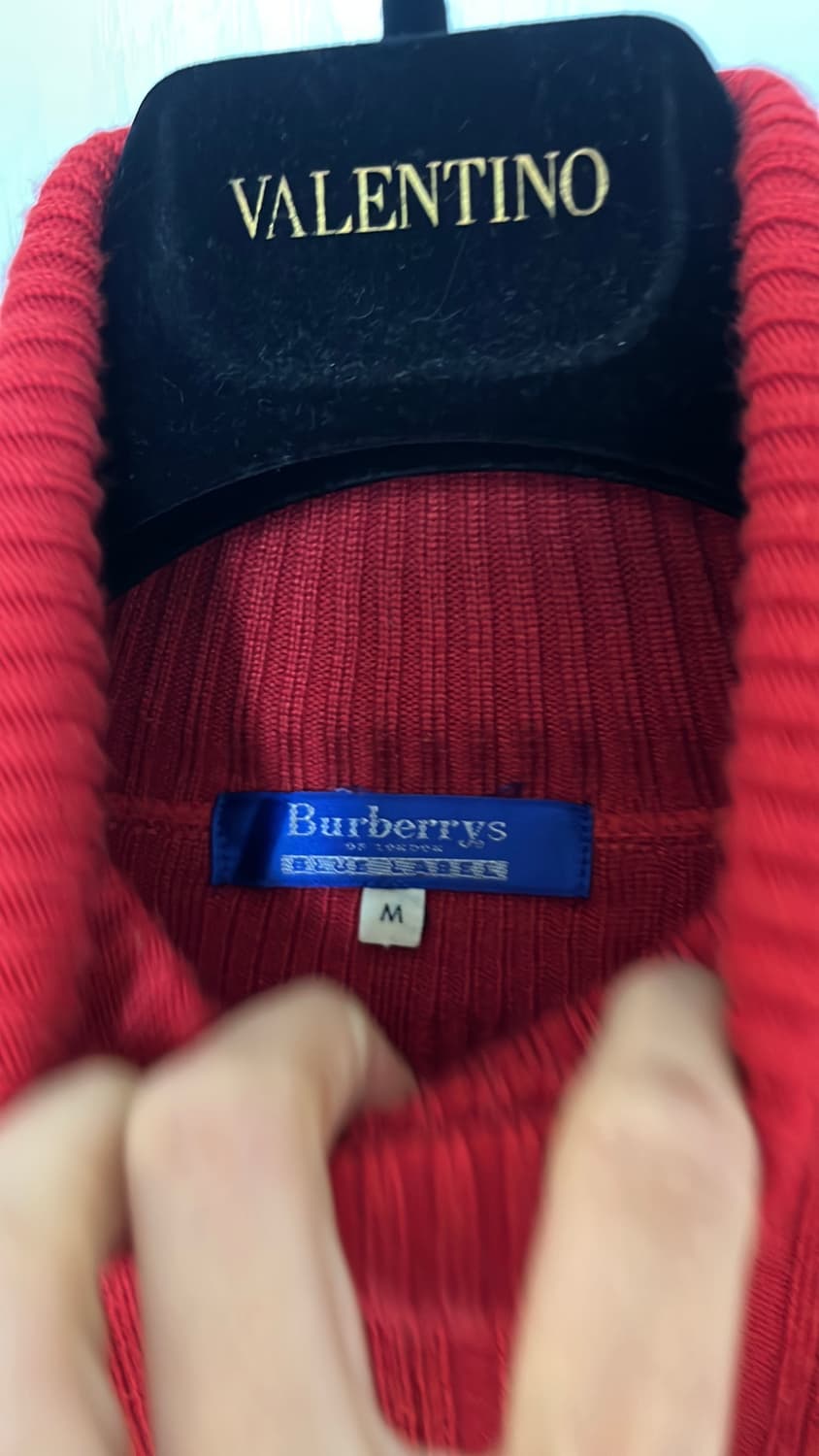 버버리 블루라벨 울캐시 니트 44,55 상품이미지2