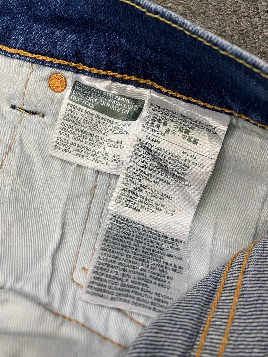 Levis 리바이스 569 데님팬츠 상품이미지6