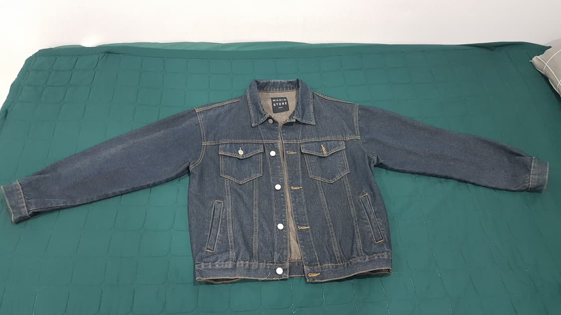 [옷장정리] MANIN STORE 데님 자켓 진청 상품이미지2