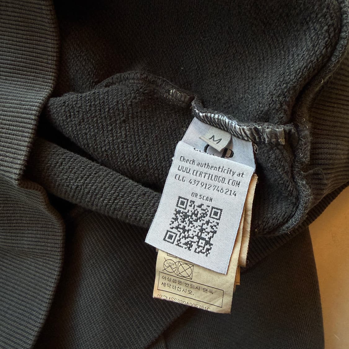 cp컴퍼니 가먼트다잉 스웻셔츠 상품이미지7