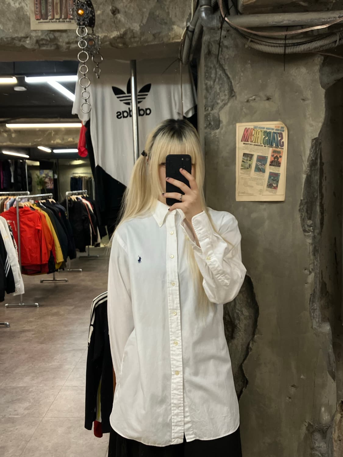 폴로 랄프로렌 셔츠 화이트  #csz2117  상품이미지2