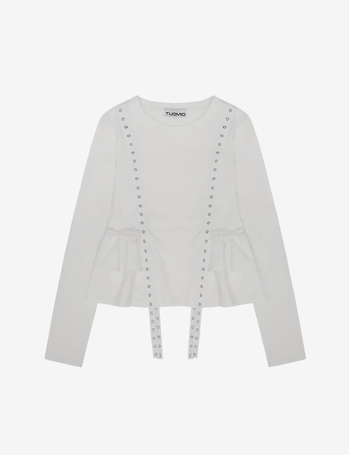 뚜오미오 RUFFLE BELTED LONG SLEEVES 상품이미지3