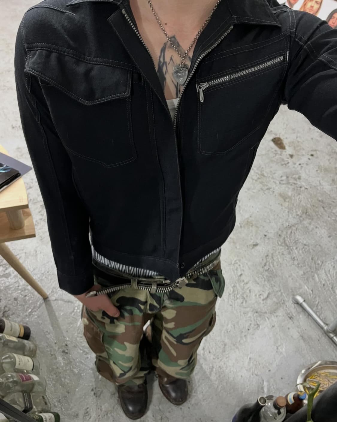 SOWA mesh work jacket 상품이미지1