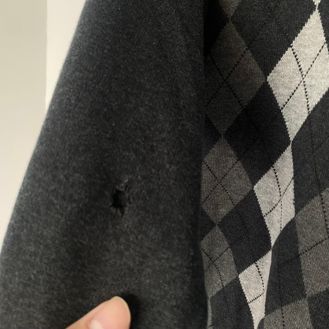 90s 아가일니트 상품이미지6