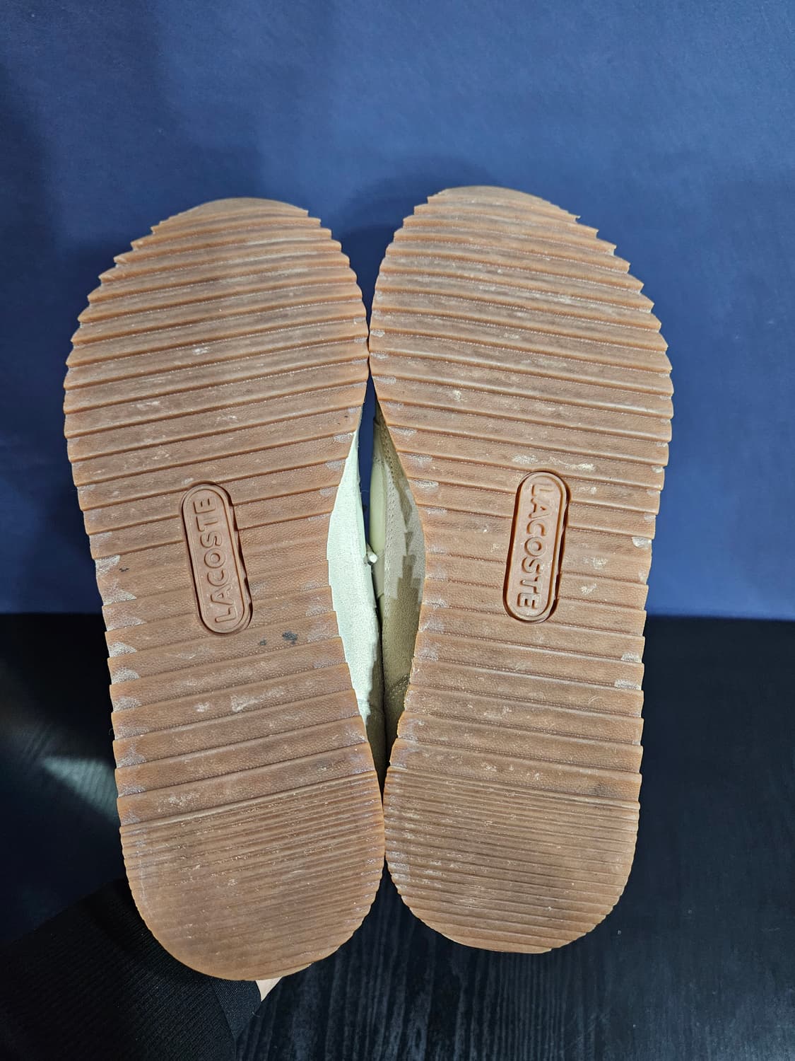 라코스테 아이보리컬러 남성 260 스니커즈  상품이미지9