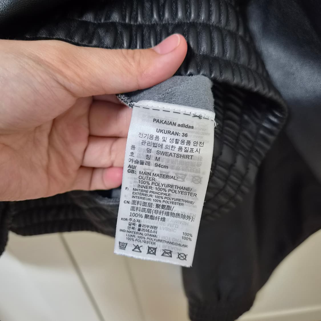 아디다스 오리지널스 아디컬러 컨템포러리 크롭 플리더 스웨트셔츠 상품이미지6