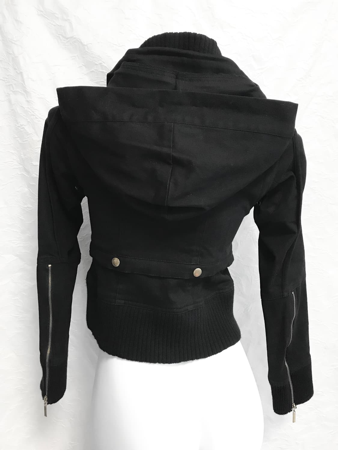 택포•빈티지 핀터깔 00s 펑크 3-way 아카이브 금장 하이넥 자켓 상품이미지7