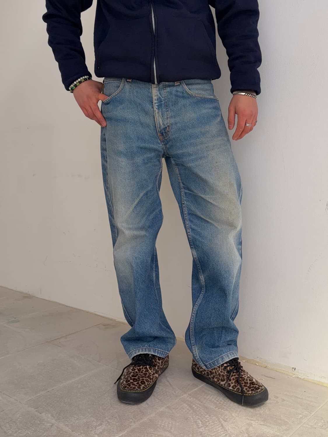 80-90’s Armani Jeans denim washed pants 상품이미지1