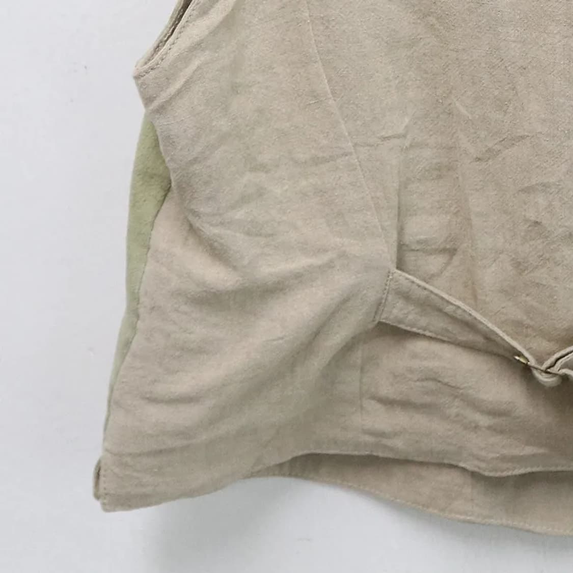 LA GAZZETTA 스웨이드 가죽 베스트 60396 상품이미지5