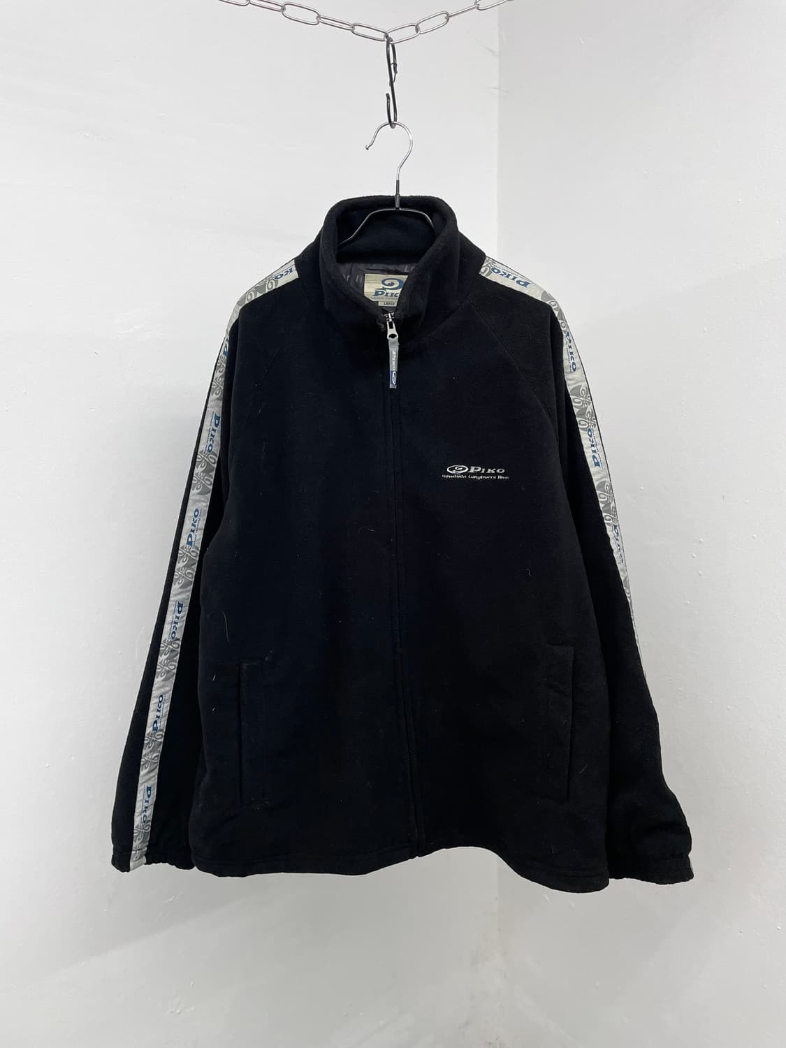 피코 올드스쿨 사이드라인 로고 플리스 집업 상품이미지5