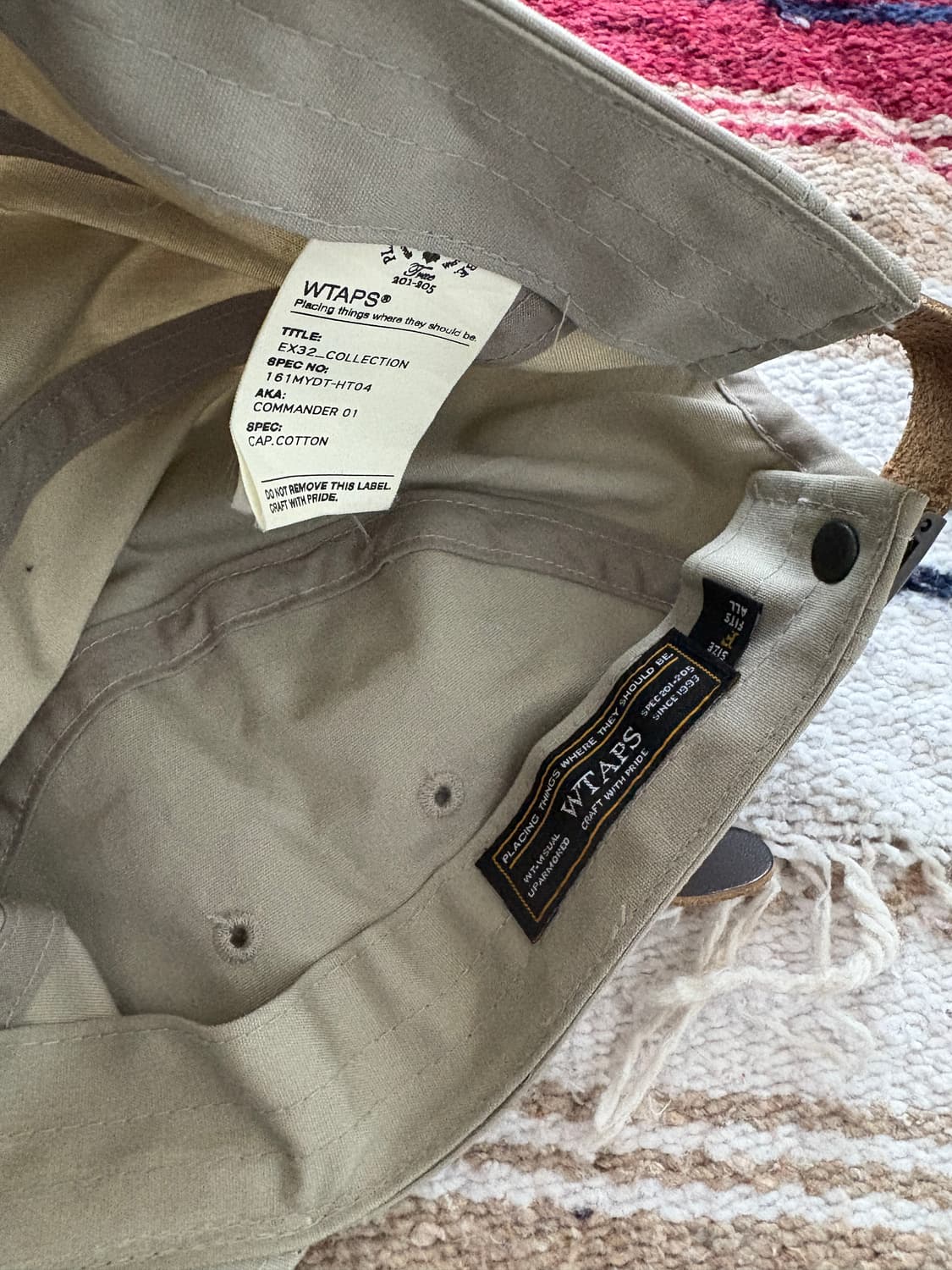 더블탭스 WTAPS 5패널 모자 상품이미지4