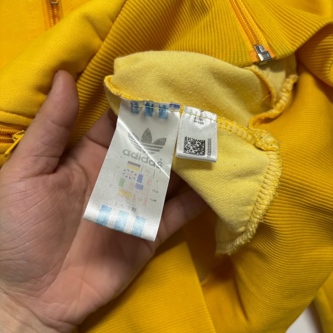 아디다스 노랑 삼선 져지 상품이미지4