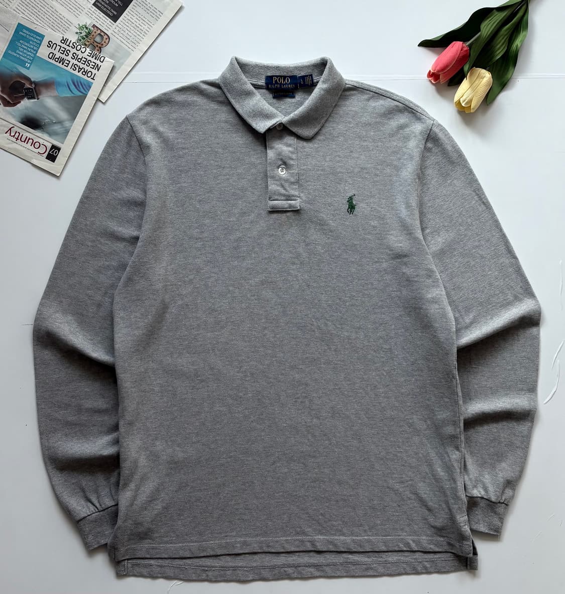 Polo 폴로랄프로렌 그레이 카라티  상품이미지2