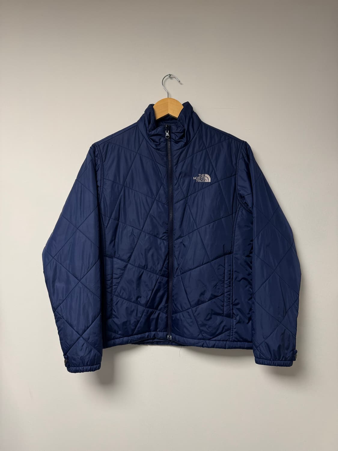 노스페이스 네이비 다이아몬드 퀼팅 경량패딩 자켓 95 상품이미지1