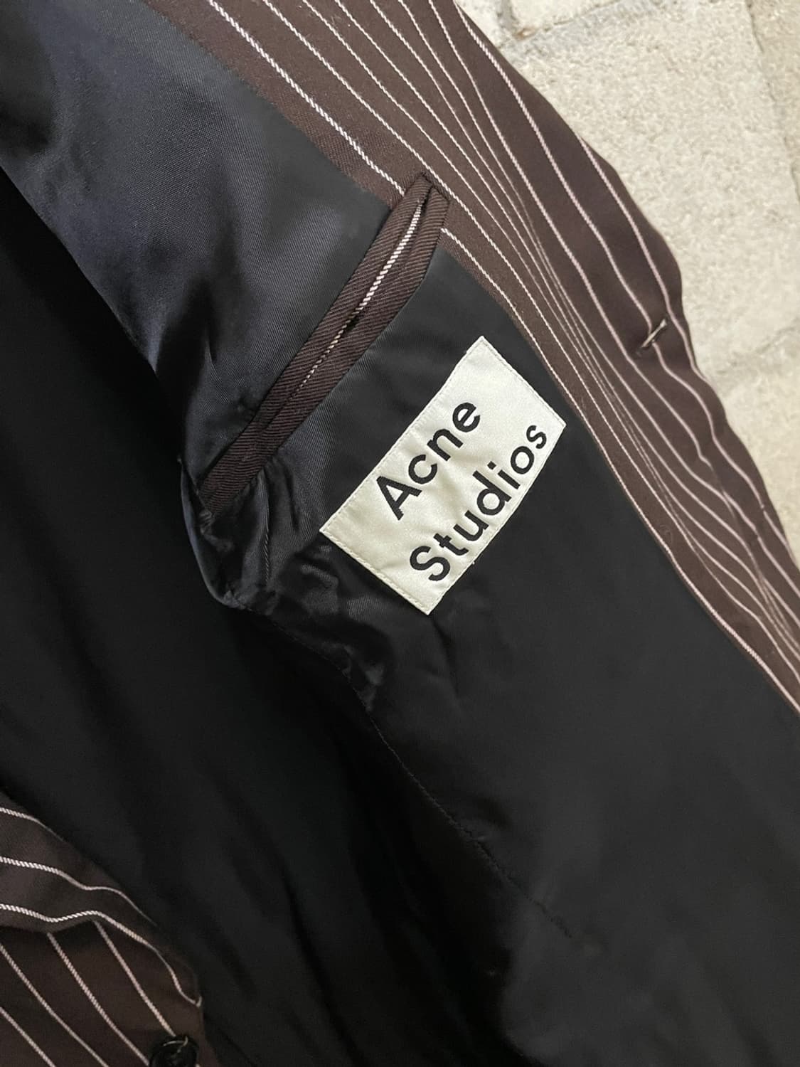 아크네 스튜디오 스트라이프 블레이저 자켓 상품이미지7