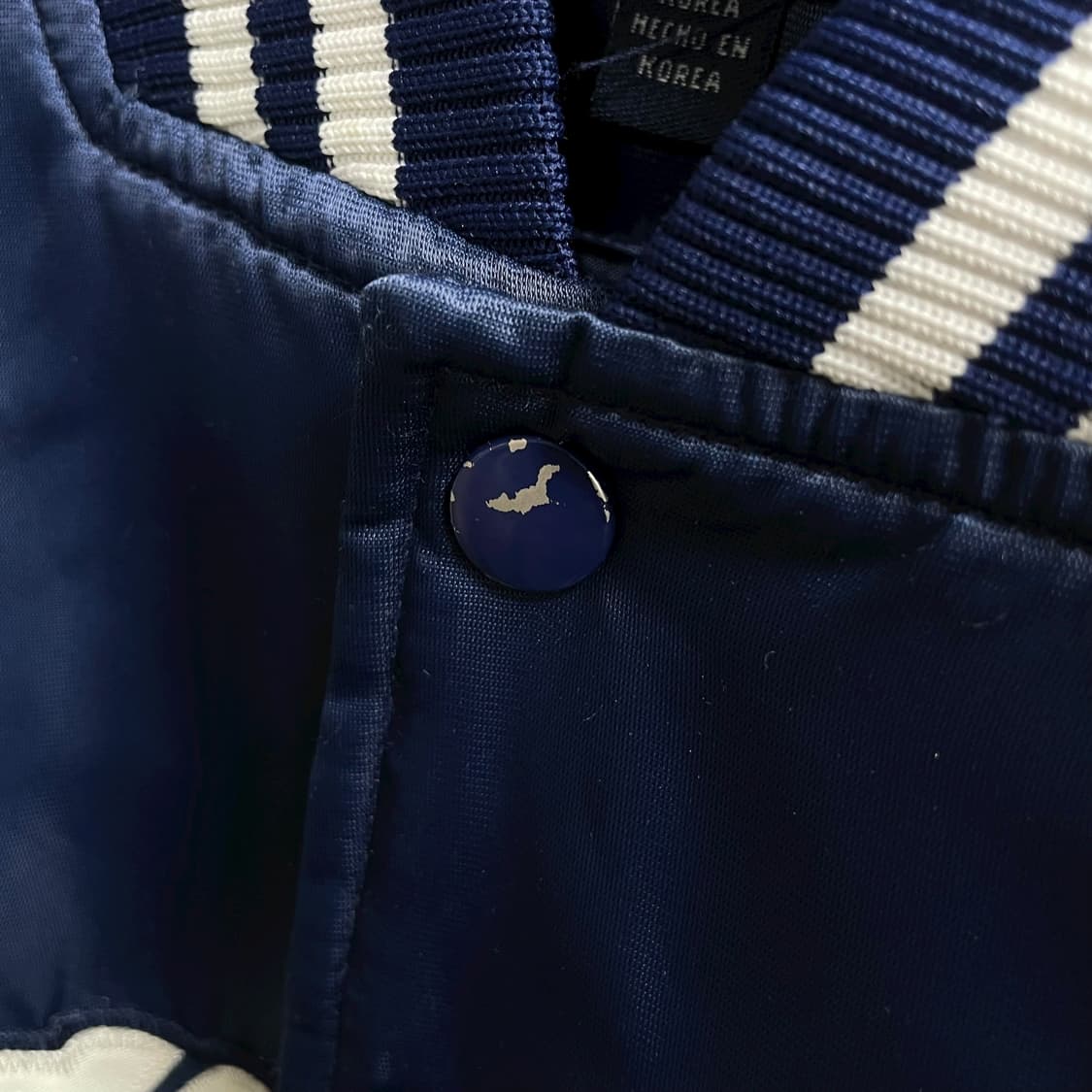 쿠퍼스타운 양키즈 베이스볼 점퍼 자켓 네이비 상품이미지5