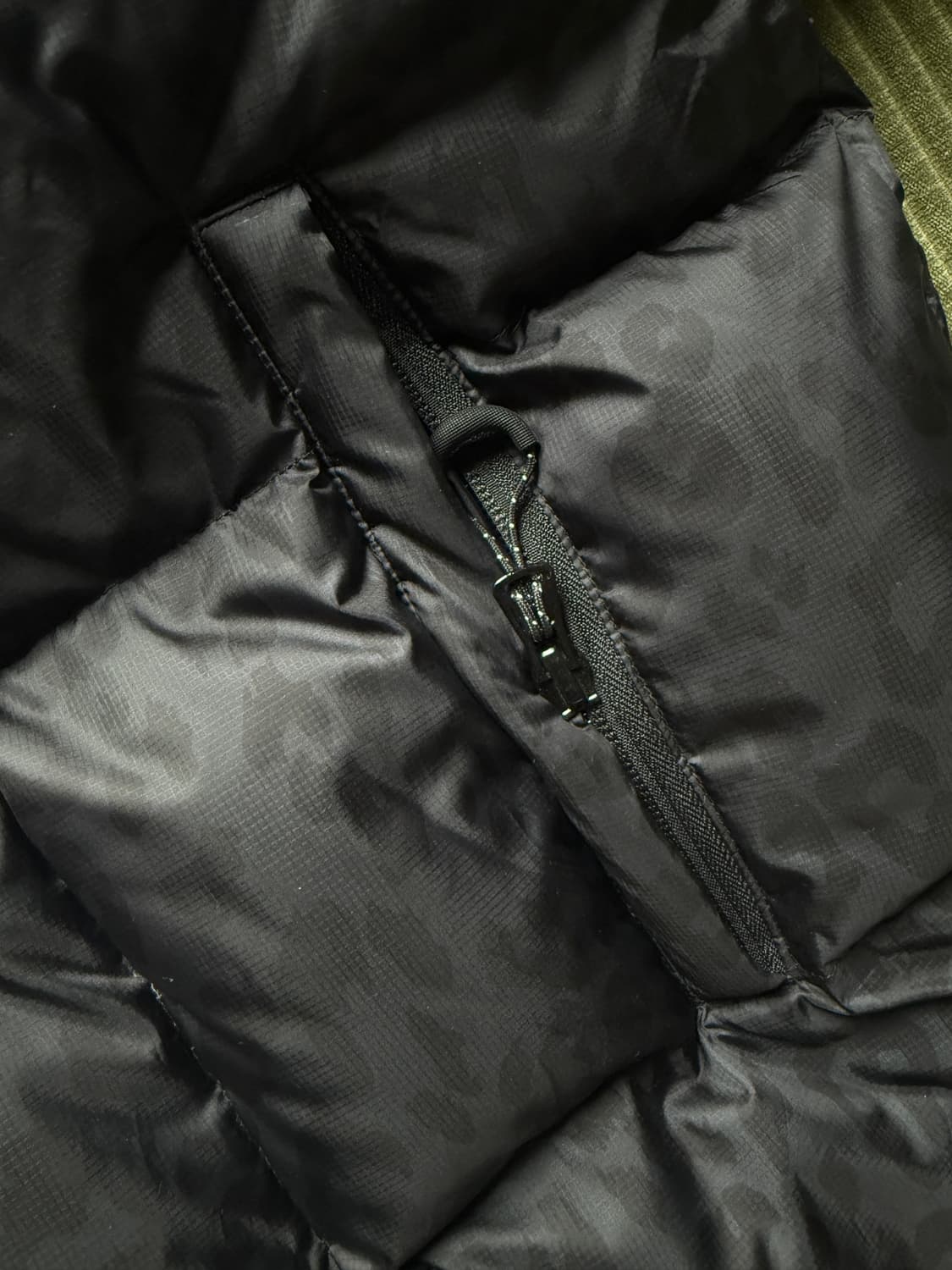 fetch 검정 레오파드 패딩 XL 상품이미지4