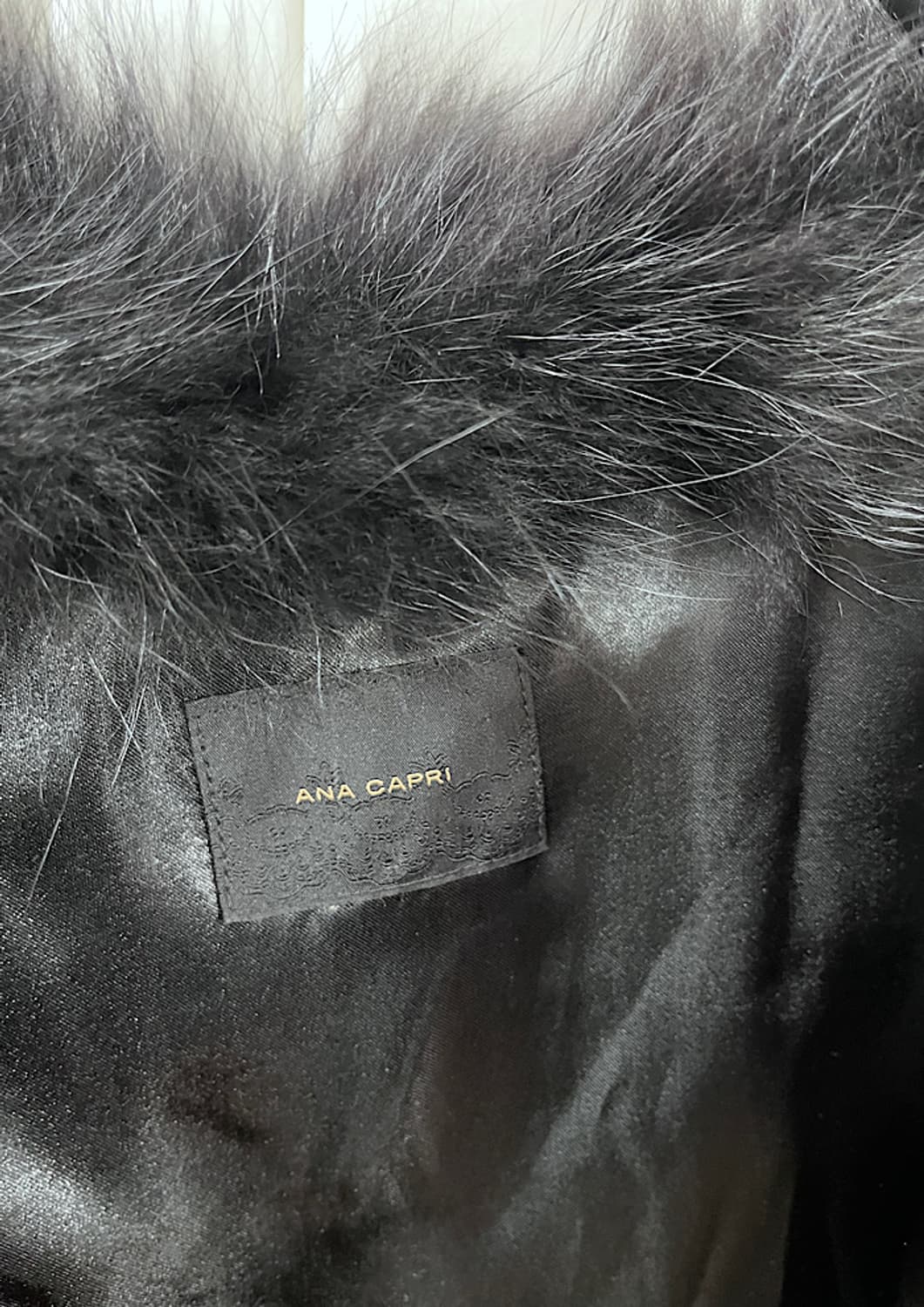 ANA CAPRI raccoon vest  상품이미지4