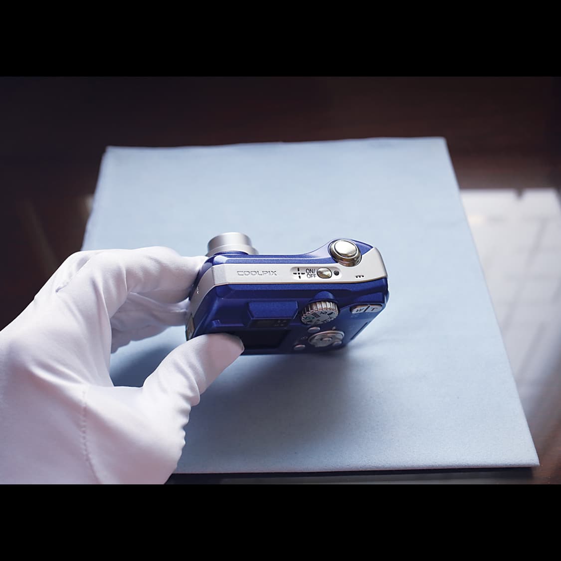 니콘 쿨픽스 4100 블루 빈티지디카 상품이미지7