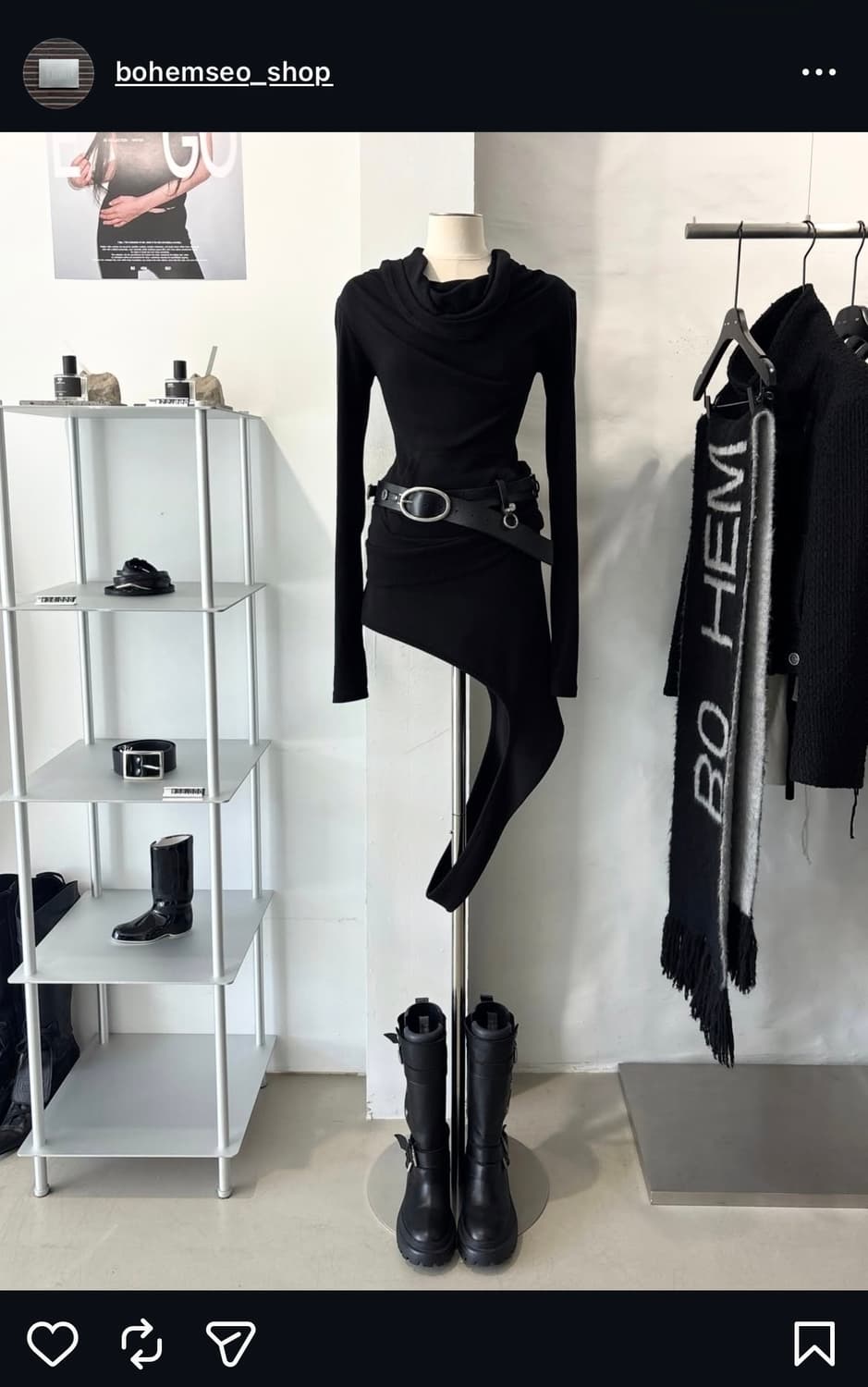 보헤미안서울 DETACHABLE STRAP BELT 스트랩 벨트 상품이미지4