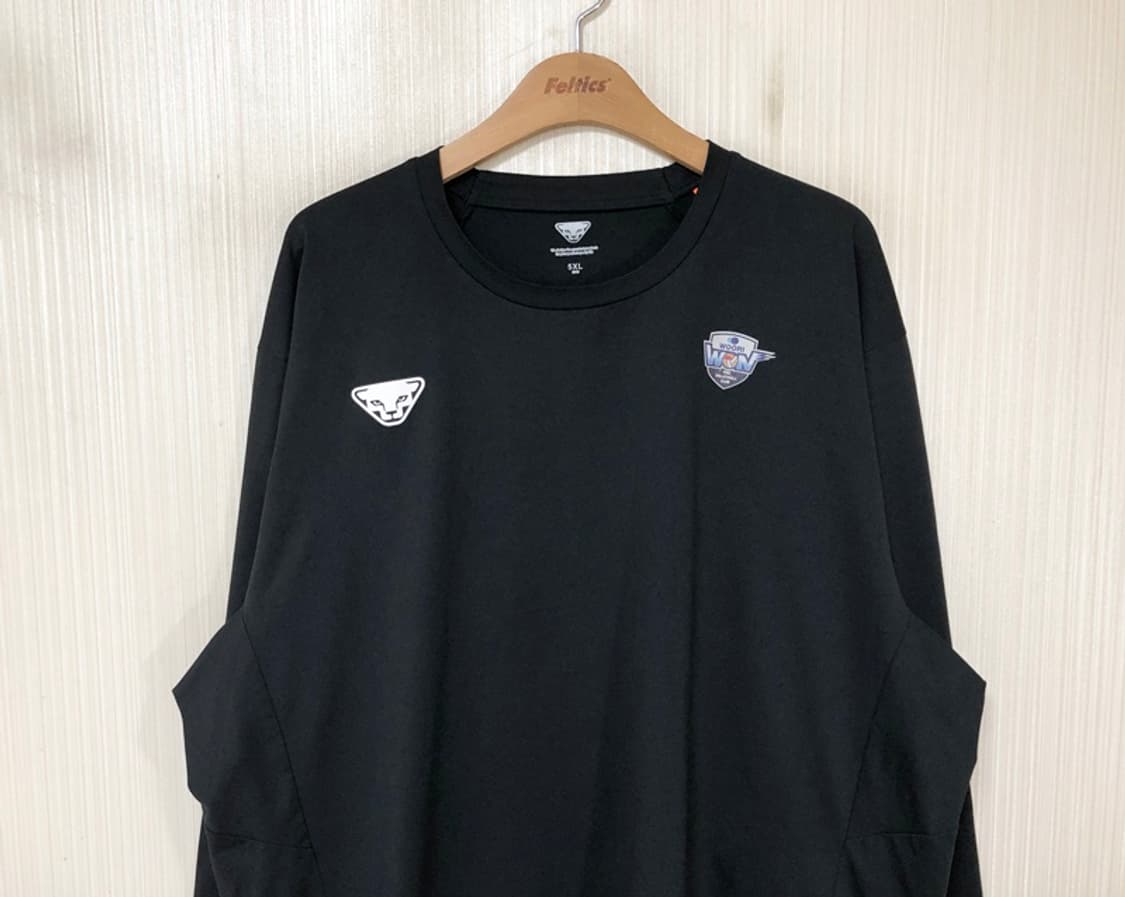 V-리그 다이나핏 서울 우리카드 우리WON 선수실착 트레이닝탑 5XL 상품이미지2