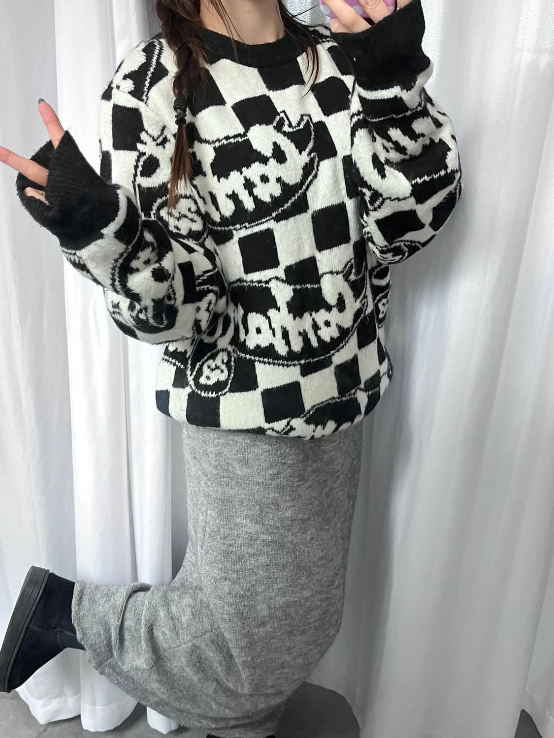 Carhartt WIP 칼하트 패턴로고 조이라이드 스웨터 상품이미지8