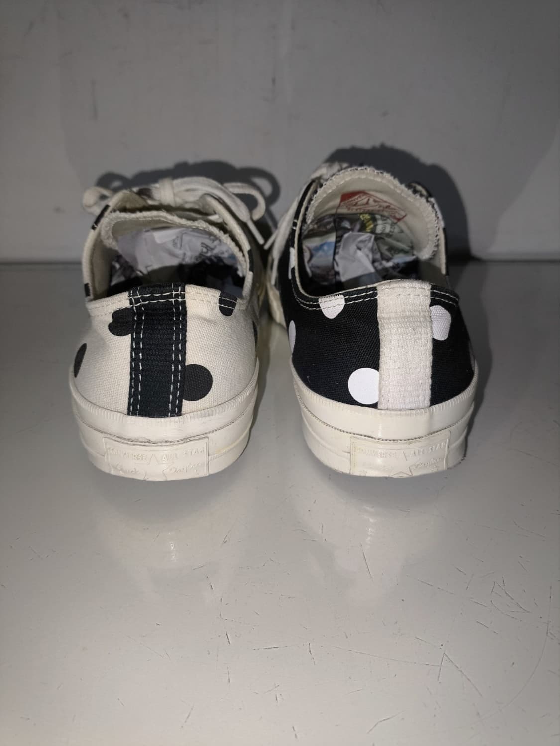 275mm 컨버스 x 꼼데가르송 도트 척테일러 스니커즈 상품이미지7