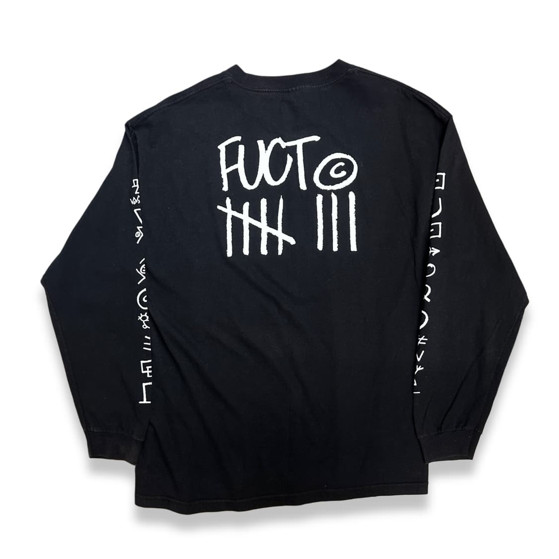 00s FUCT Hieroglyph 롱슬리브 XL 상품이미지1