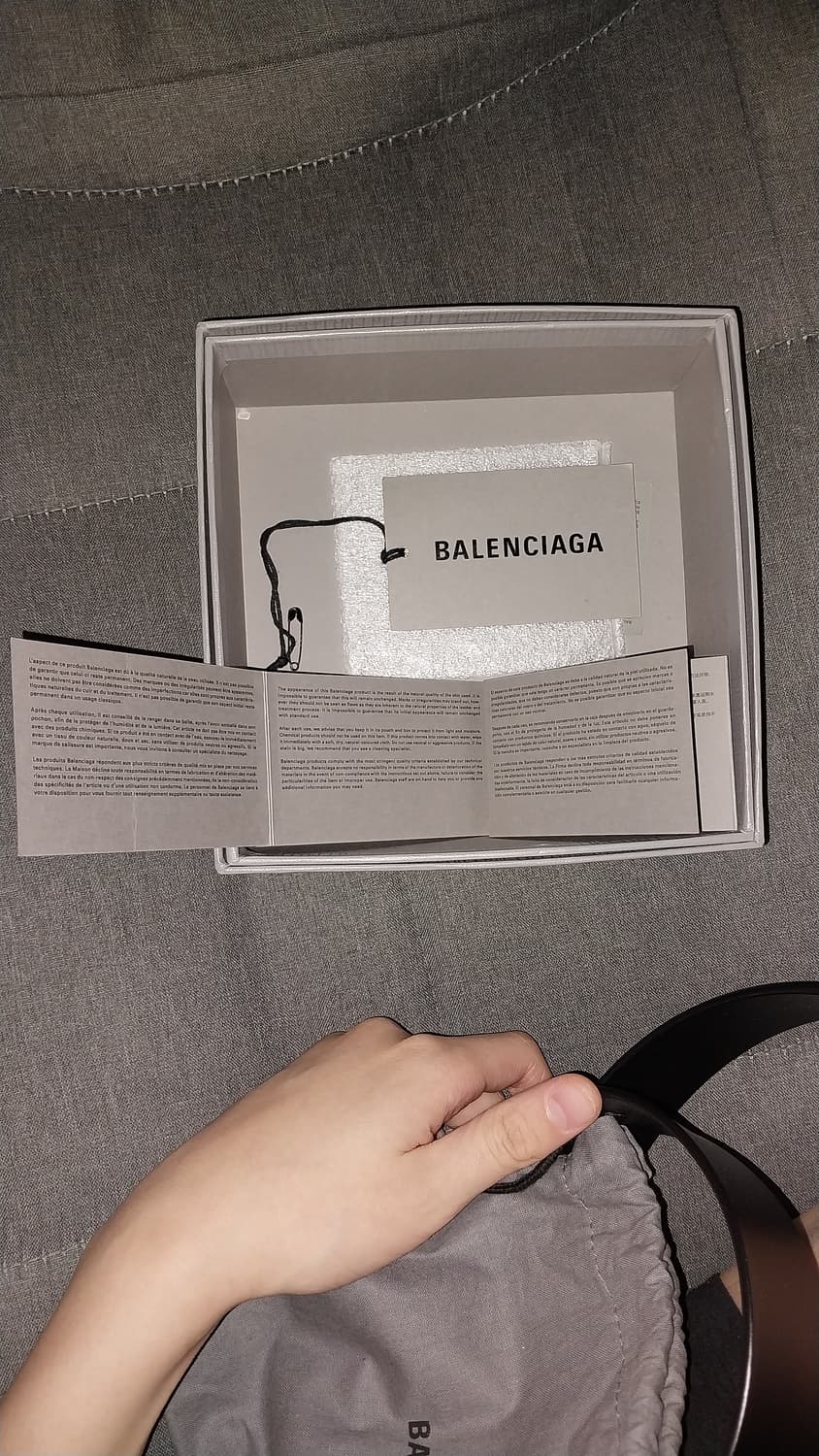 Balenciaga BB Silver-tone Belt 상품이미지6