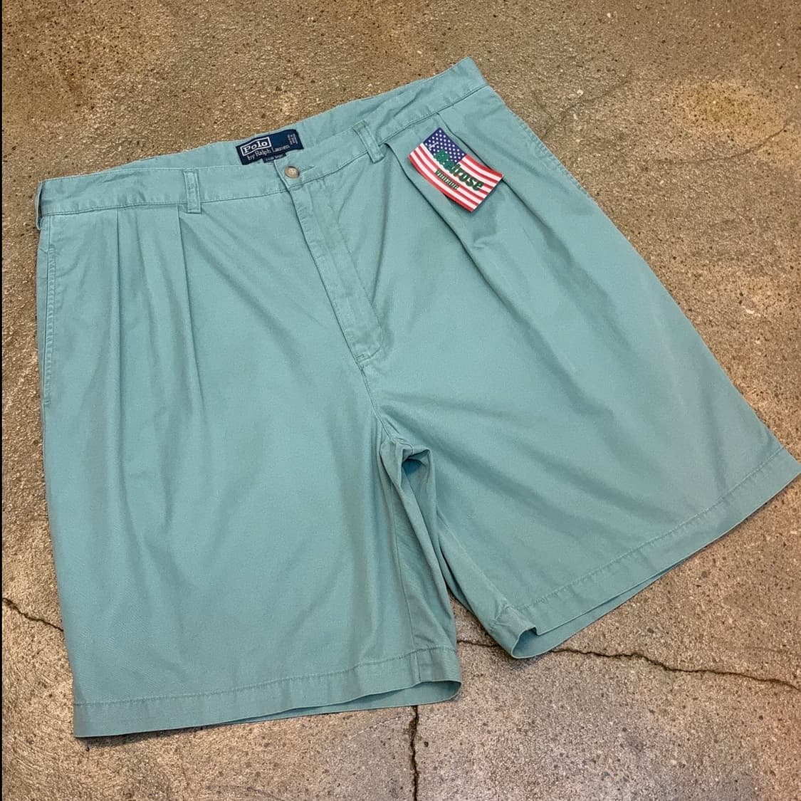 90s USA 빈티지 폴로랄프로렌 코튼 면 반바지 상품이미지2