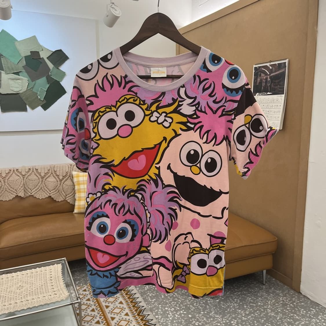 유니버셜 스튜디오 재팬 키치 엘모와 친구들 반팔티 S C10612 상품이미지3