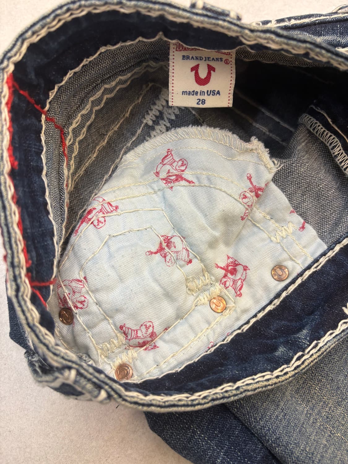 트루릴리전 JOEY SUPERT 부츠컷 데님 상품이미지8