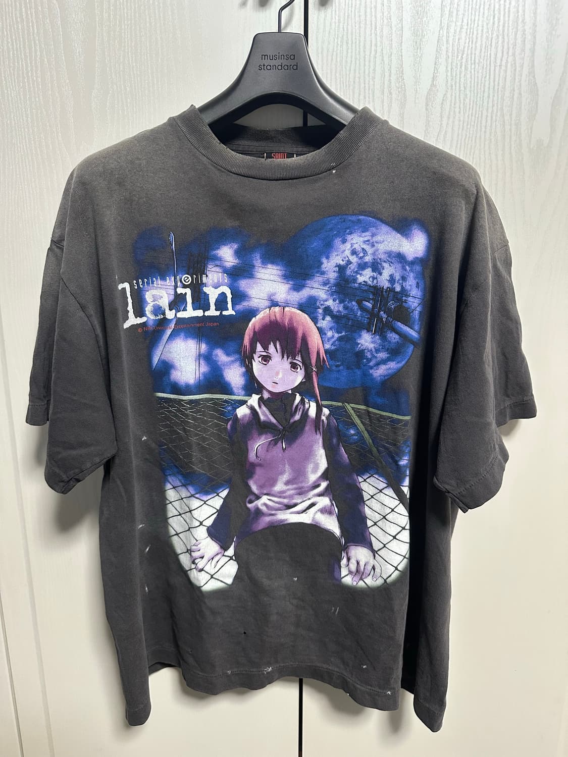 (L)Saint michael X Geeks rule X Lain 티셔츠 상품이미지2