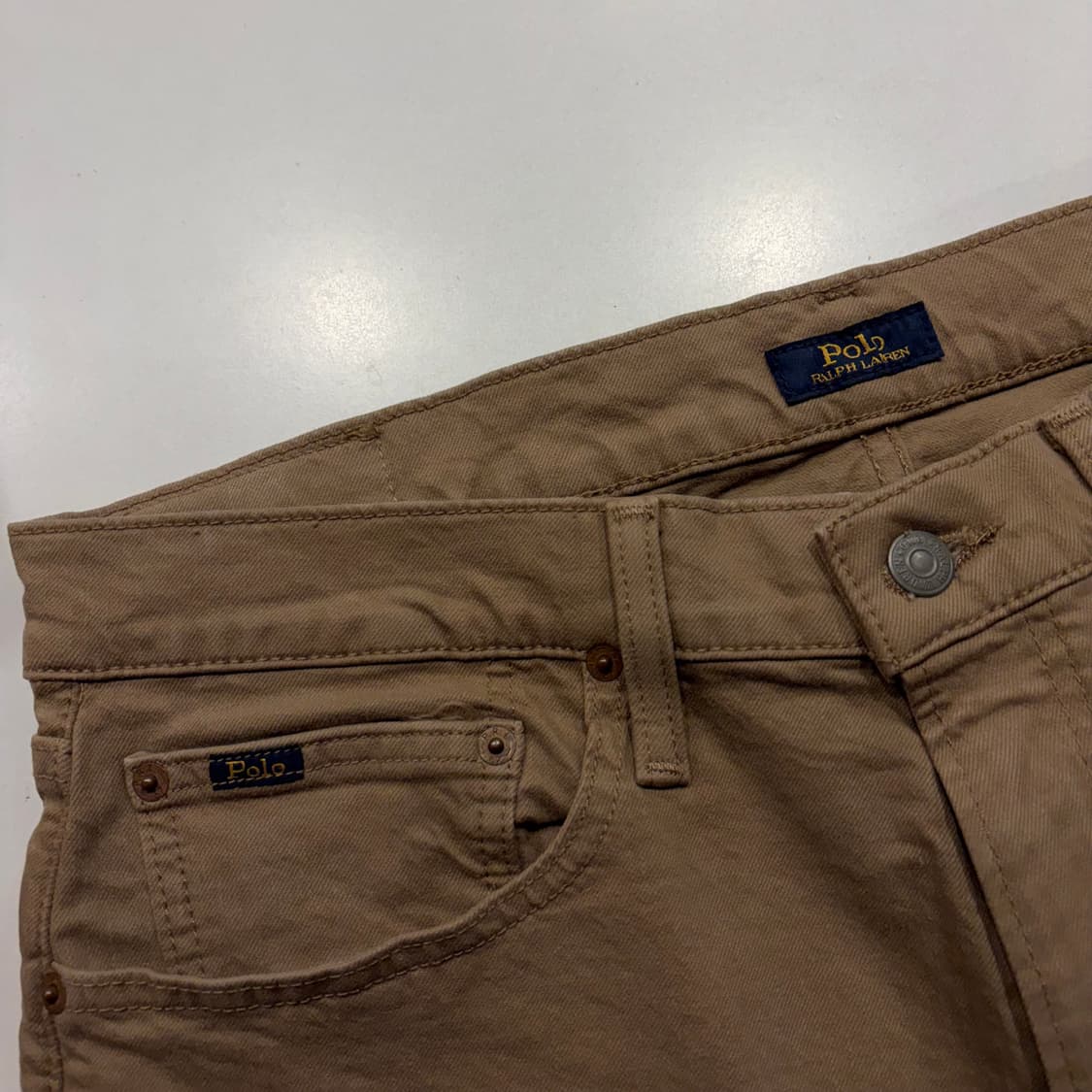 [34x30] 폴로 랄프로렌 베이지 면바지 팬츠 C389 상품이미지7