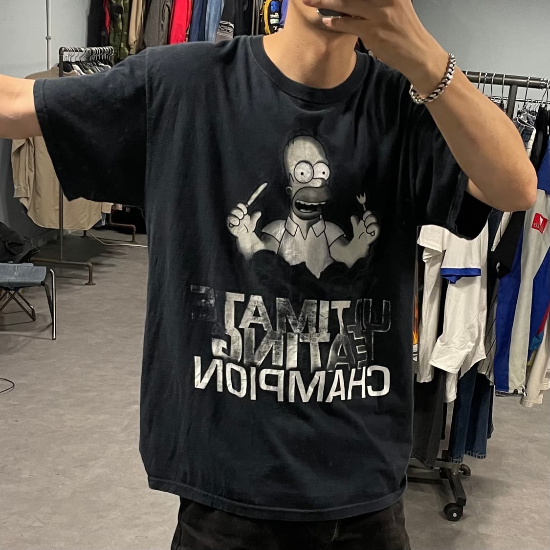 심슨 프린팅 반팔 (100-105) 상품이미지6