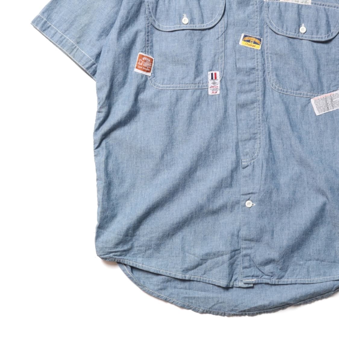 Barbras Shirts Patch Work  Half shirt 상품이미지3