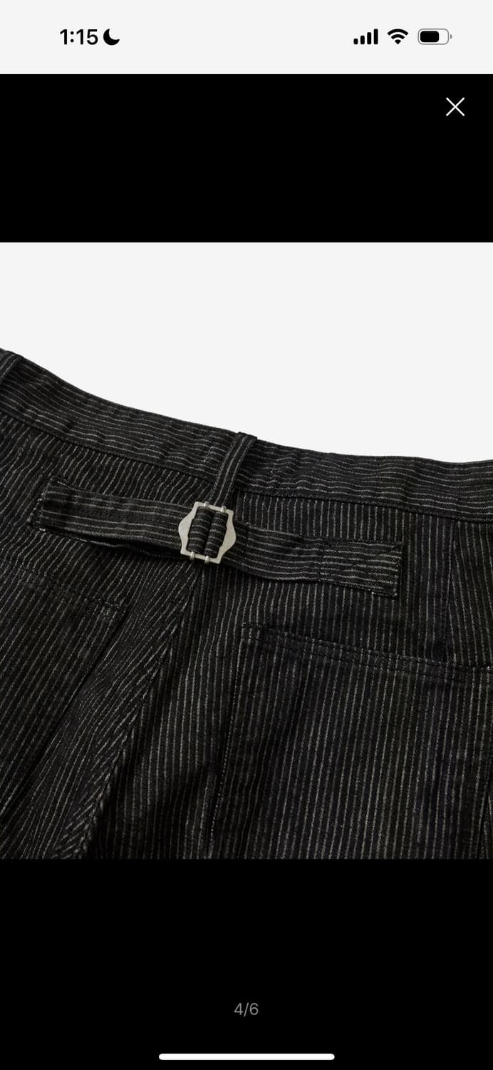 카락터 스트라이프 팬츠 상품이미지4