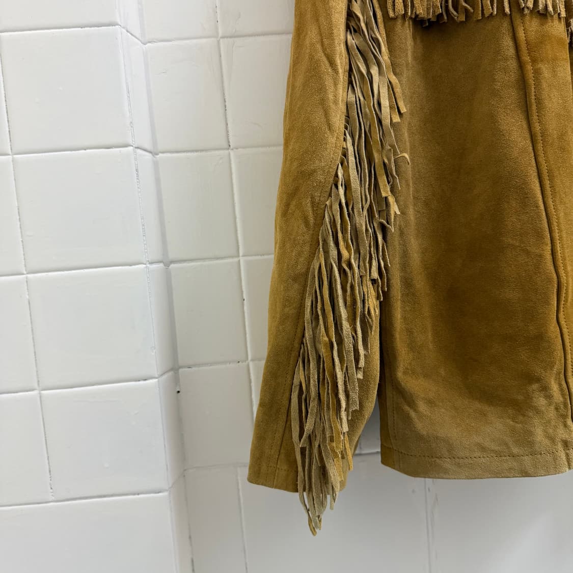 스웨이드 웨스턴 프린지 자켓 상품이미지6