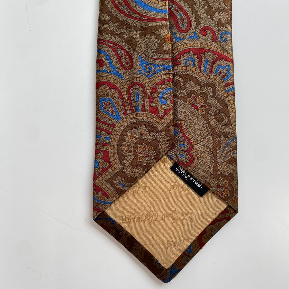 입생로랑(YSL) 페이즐리 명품 정품 넥타이 상품이미지4