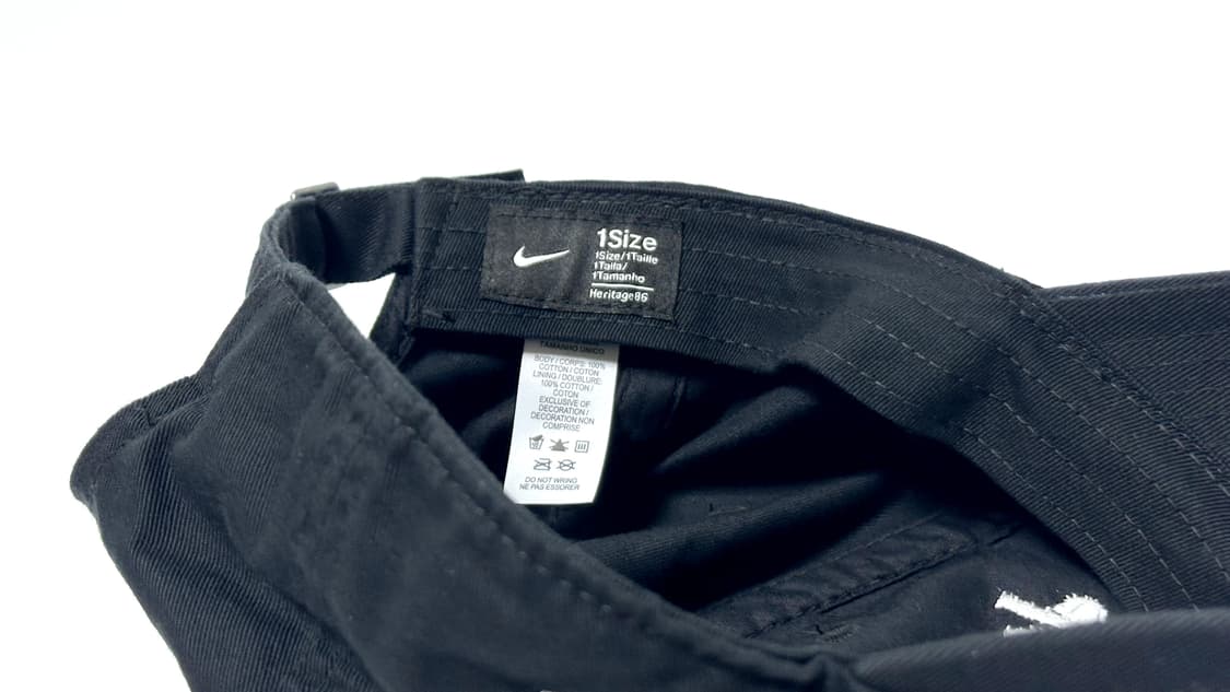 나이키 S1ZE 검정 블랙 볼캡 잭다니엘 모자 상품이미지9